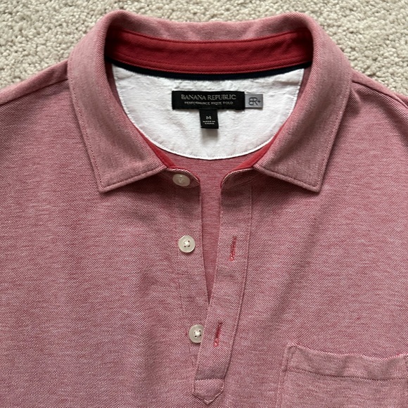 Performance Pique Polo - Medium - Banana Republic - Picture 2 of 7
